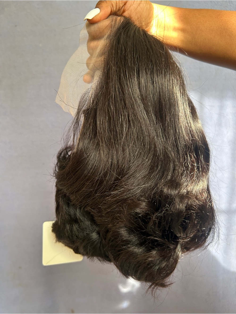 13x4 Human Hair Lace Front Wig -Natural Pixie Cut. 250% density.